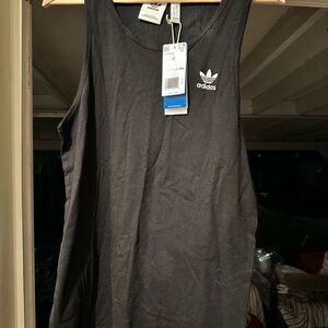 New Men’s Adidas Black Tank Top